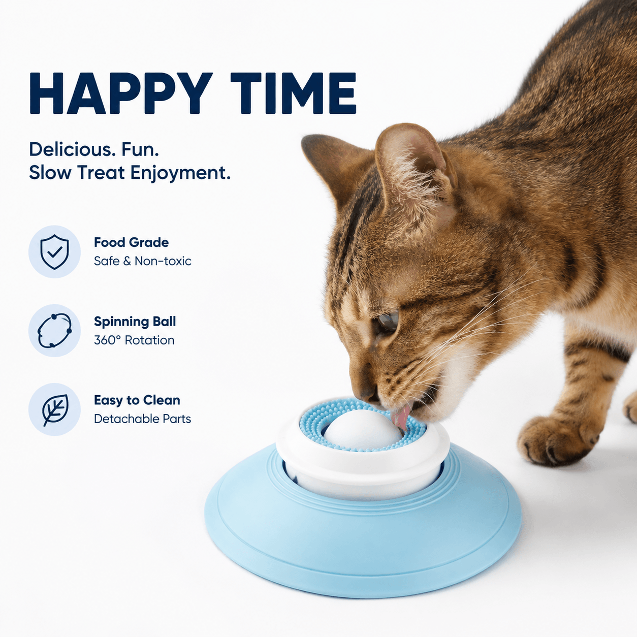 Wall Mounted Dog Lick Mat – Slow Feeding Treat Toy Fursera