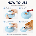 Wall Mounted Dog Lick Mat – Slow Feeding Treat Toy Fursera