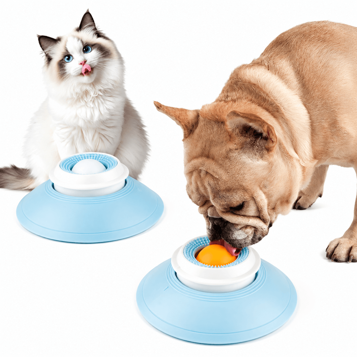 Wall Mounted Dog Lick Mat – Slow Feeding Treat Toy Fursera