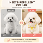 Natural Wood Insect-Repellent Pet Collar Fursera
