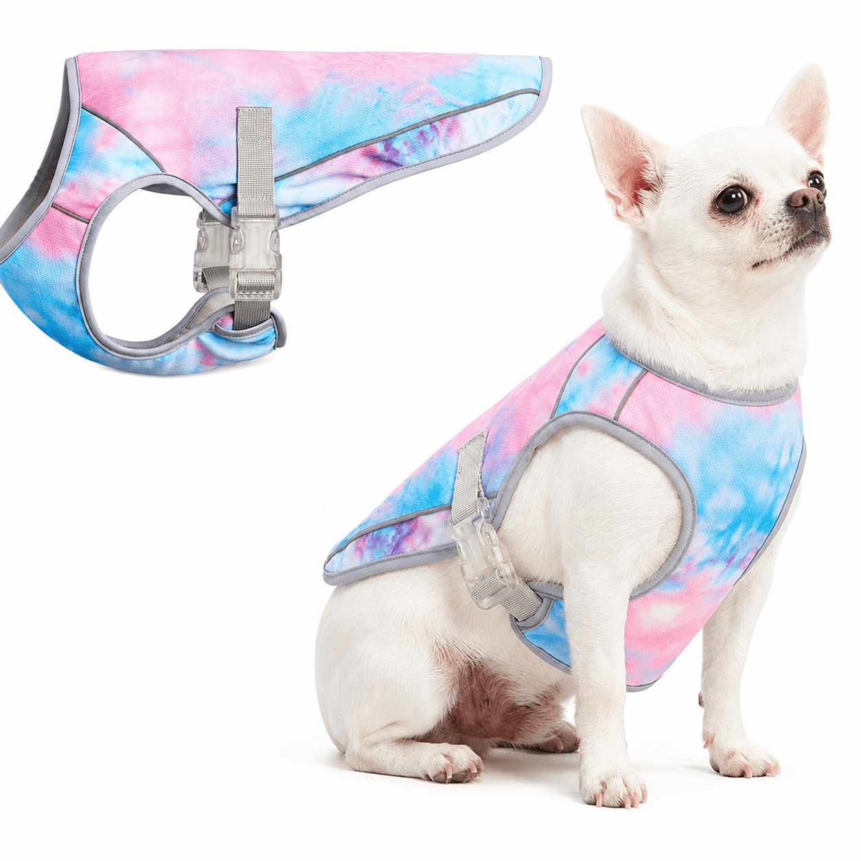 Dog Cooling Vest for Hot Weather – Lightweight Evaporative Cooling & UV Protection Vest Fursera