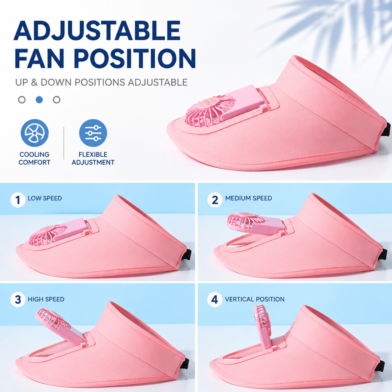 Pet Cooling Fan Hat Fursera