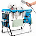 Senior Pet Grooming Hammock – Full Body Support & Foldable Grooming Table Fursera