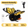 Interactive Automatic Butterfly Teaser for Indoor Cats Fursera