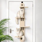 Door-Mounted Cat Climber – Space-Saving Multi-Level Cat Tree Fursera