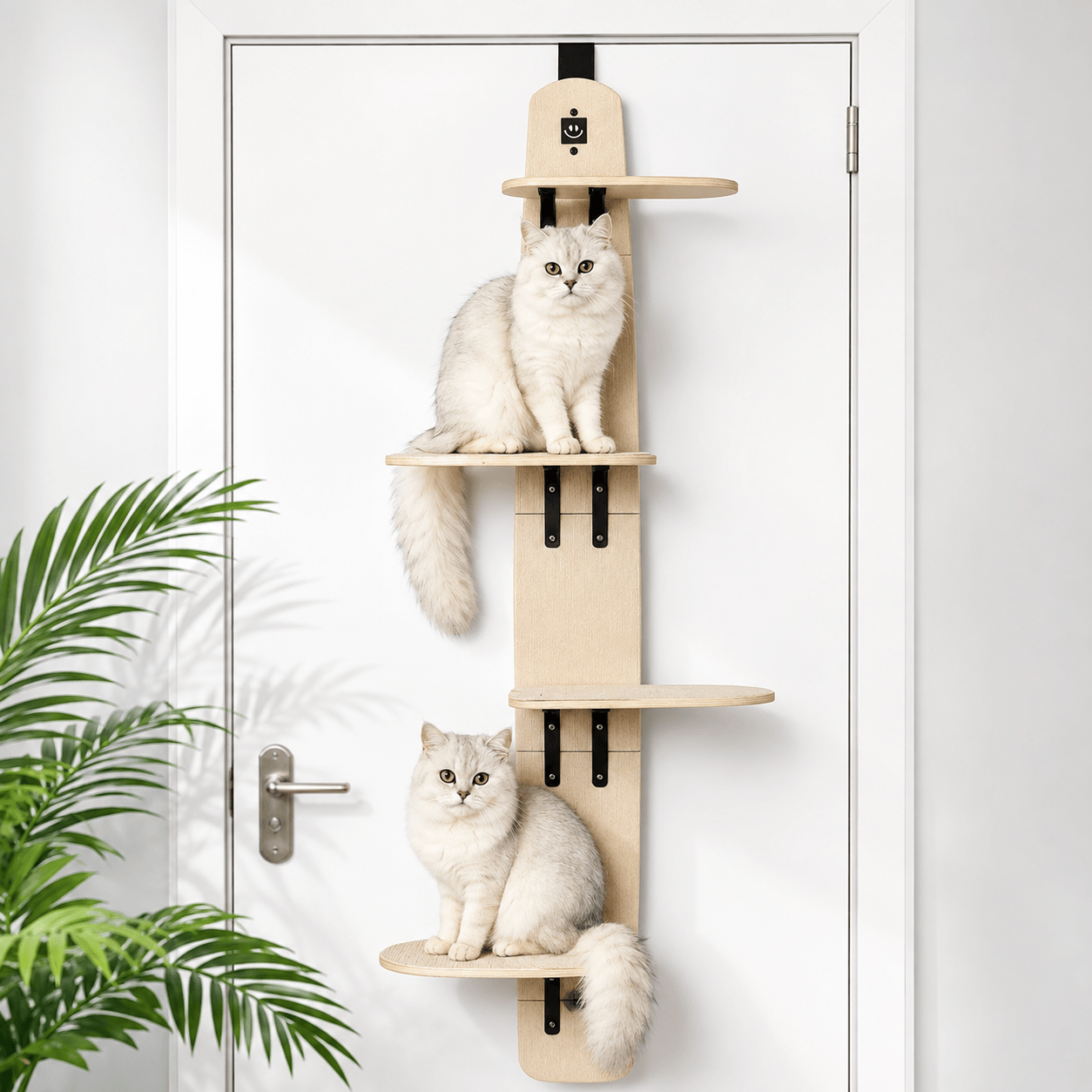 Door-Mounted Cat Climber – Space-Saving Multi-Level Cat Tree Fursera