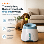 Automatic Dog Ball Launcher with 3 Tennis Balls – Interactive Fetch Toy for Dogs Fursera
