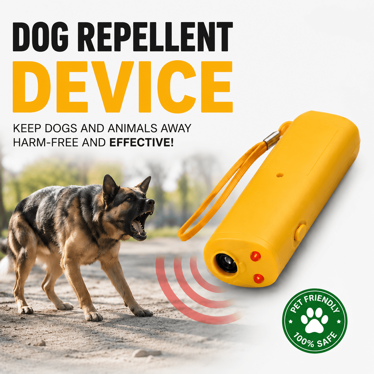 Portable Dog Deterrent Device Fursera