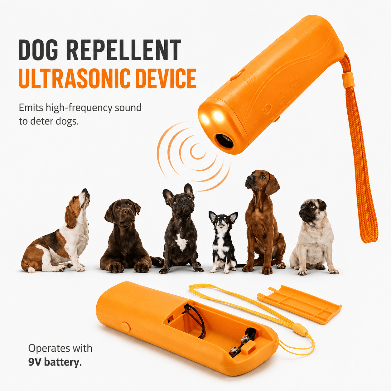 Portable Dog Deterrent Device Fursera
