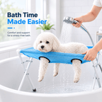 Foldable Pet Grooming Hammock Stand for Cats & Dogs Fursera