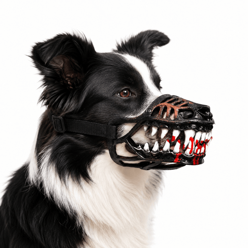Scary Dog Muzzle with Teeth Fursera