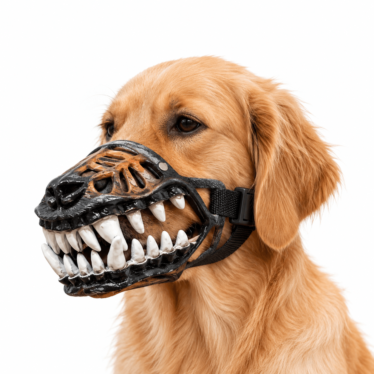 Scary Dog Muzzle with Teeth Fursera