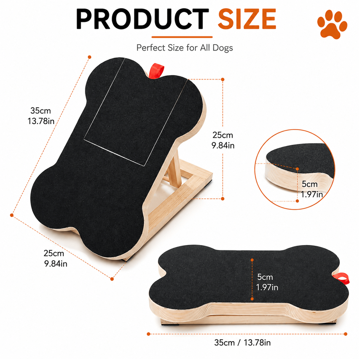 Dog Nail Scratch Board with Hidden Treat Box Fursera