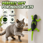 Wall Climbing RC Lizard Toy for Cats Fursera