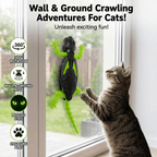 Wall Climbing RC Lizard Toy for Cats Fursera