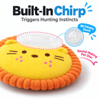 Squeaky Plush Dog Frisbee Fursera