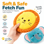 Squeaky Plush Dog Frisbee Fursera