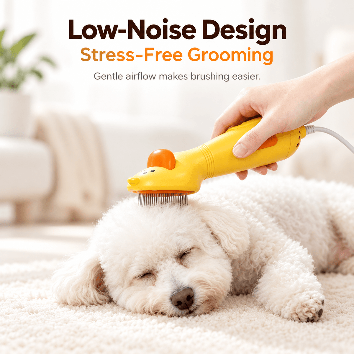 2-in-1 Pet Hair Dryer & Grooming Brush Fursera