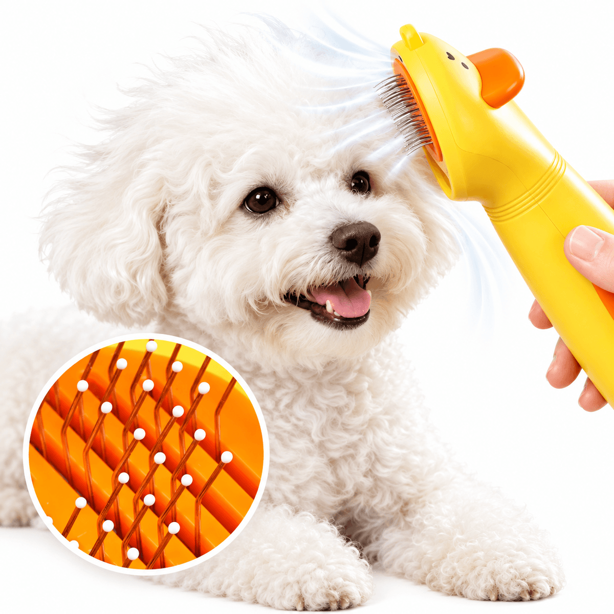 2-in-1 Pet Hair Dryer & Grooming Brush Fursera