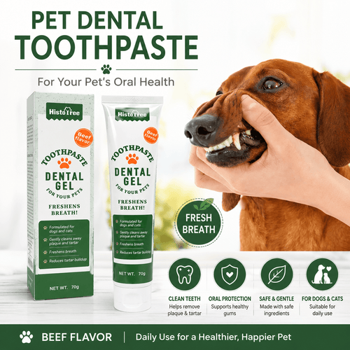 Pet Dental Gel Toothpaste for Cats & Dogs Fursera