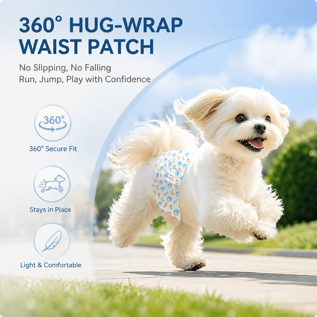 Disposable Dog Diapers for Male & Female Dogs 10 Pack Fursera