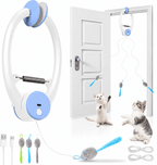 Automatic Hanging Cat Toy – Interactive Moving Mouse Toy for Indoor Cats Fursera