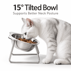 Elevated Stainless Steel Pet Bowl Fursera
