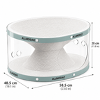 Cat Tunnel Scratch Bed – 3-in-1 Scratcher, Lounge & Play House Fursera