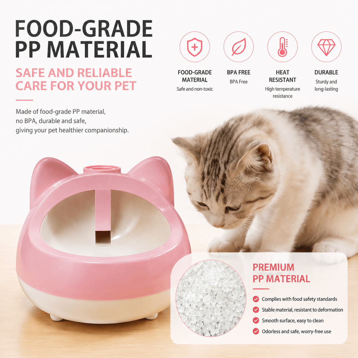 Automatic Self Refill Water Bowl for Cats & Dogs Fursera