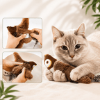 Realistic Chirping Bird Cat Toy with Flapping Wings Fursera
