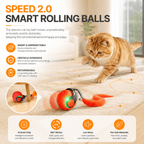Interactive Automatic Cat Toy with Bird Sounds & 3 Speed Modes Fursera