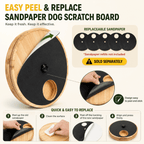 Interactive Dog Nail Scratch Board with Treat Box Fursera