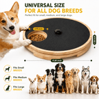 Interactive Dog Nail Scratch Board with Treat Box Fursera