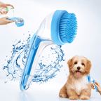 2-in-1 Pet Bath Brush & Shampoo Dispenser