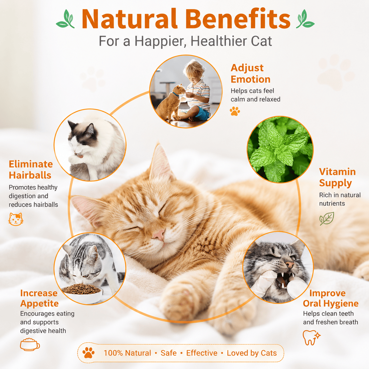 Catnip & Silvervine Cat Toy Balls – 4PCS