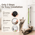 Automatic Retractable Cat Teaser
