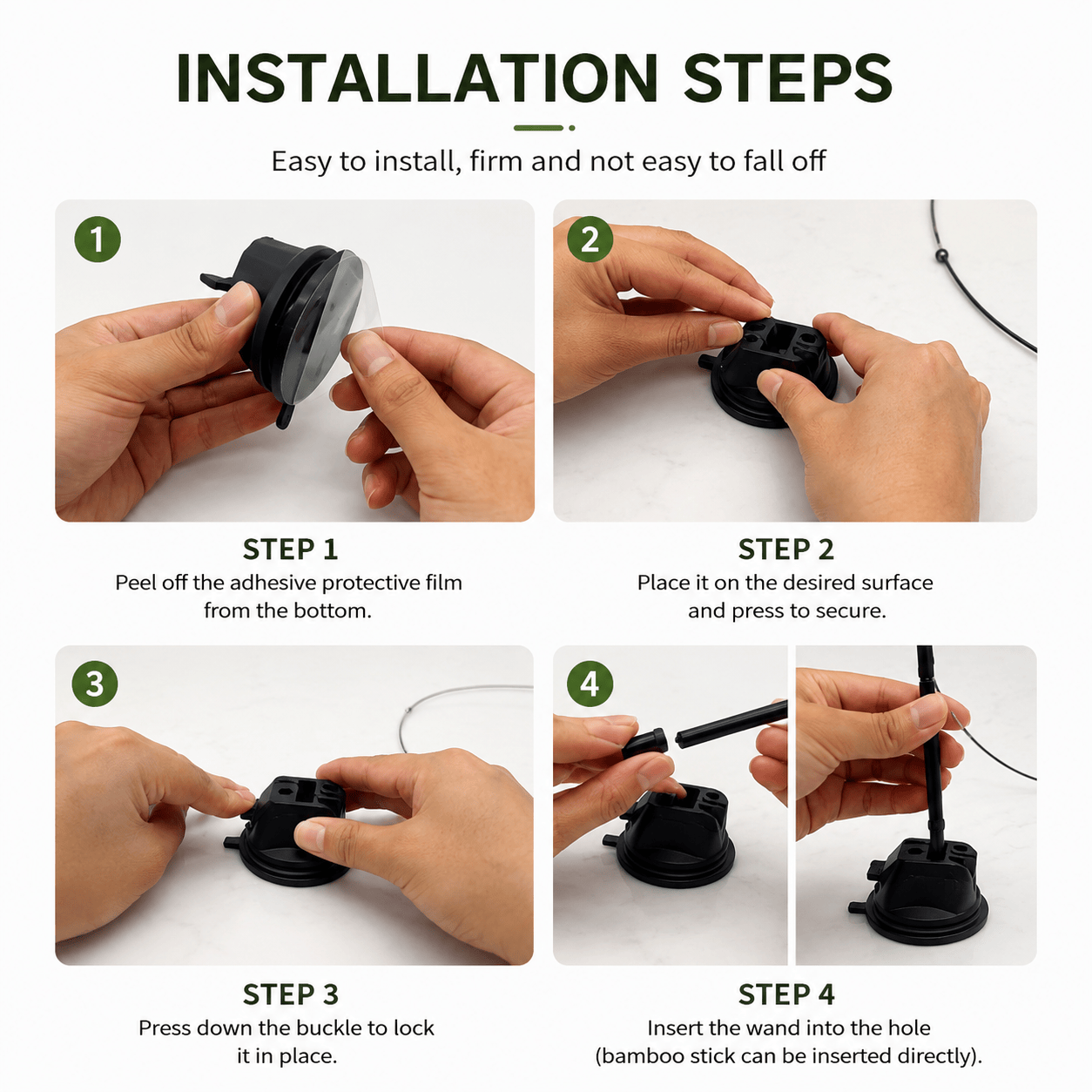 Auto & Manual Cat Wand Toy with Suction Cup