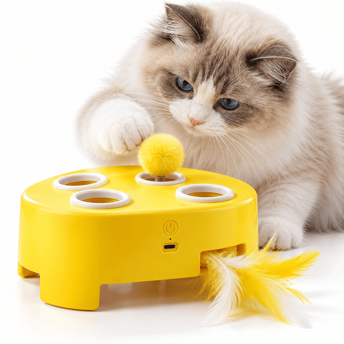 Electric Whack-a-Mouse Cat Toy Fursera