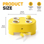 Electric Whack-a-Mouse Cat Toy Fursera