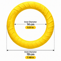 Dog Fetch & Tug Ring – Soft, Lightweight EVA Toy Fursera