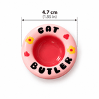 Floating Cat Water Dish – Treat-Friendly Drinking Bowl Insert Fursera