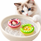 Floating Cat Water Dish – Treat-Friendly Drinking Bowl Insert Fursera