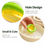 Floating Cat Water Dish – Treat-Friendly Drinking Bowl Insert Fursera