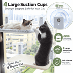 Foldable Cat Window Hammock with Suction Cups Fursera