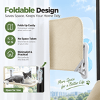 Foldable Cat Window Hammock with Suction Cups Fursera