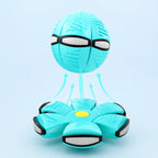 Interactive Frisbee Transforming Dog Toy Ball