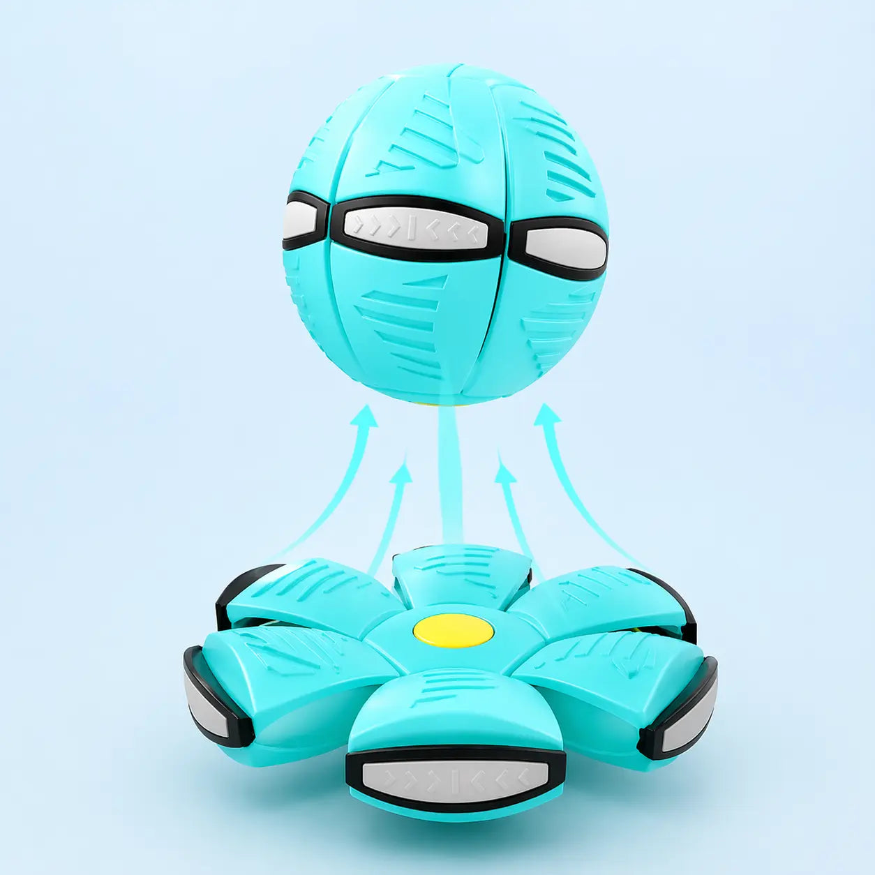 Interactive Frisbee Transforming Dog Toy Ball