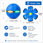 Interactive Frisbee Transforming Dog Toy Ball