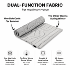 Dual-Side Cooling Dog Mat