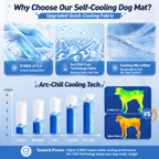 Dual-Side Cooling Dog Mat